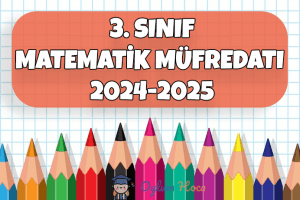 3. Sınıf Matematik Müfredatı 2024-2025