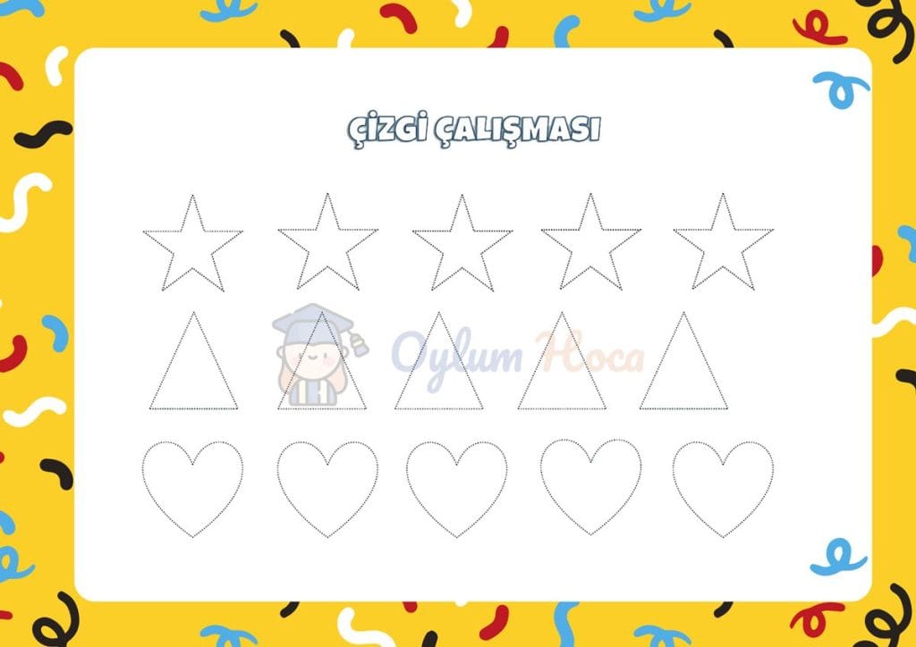 Karışık Çizgi Çalışması 1 Karışık Çizgi Çalışması