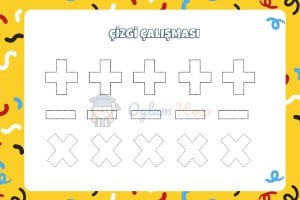 Matematik Sembolleri Çizgi Çalışması 11 Matematik Sembolleri Çizgi Çalışması