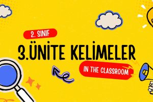 2. Sınıf İngilizce 3. Ünite Kelimeler 15 2. Sınıf İngilizce 3. Ünite Kelimeler