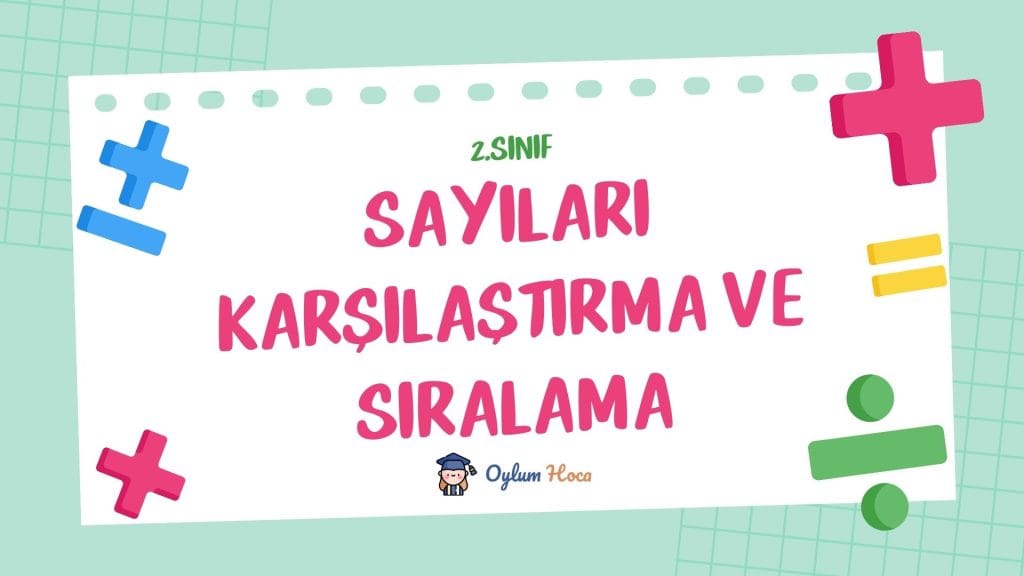 2. Sınıf Sayıları Karşılaştırma ve Sıralama