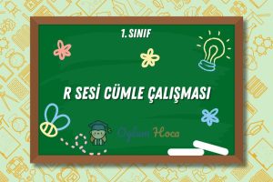 R Sesi Cümle Çalışması 7 R Sesi Cümle Çalışması