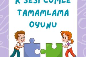 R Sesi Cümle Tamamlama Oyunu 5 R Sesi Cümle Tamamlama Oyunu