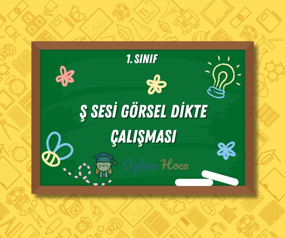 Ş Sesi Görsel Dikte Çalışması