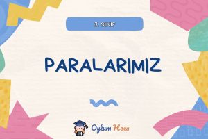 3. Sınıf Paralarımız Etkinlikleri 15 3. Sınıf Paralarımız Etkinlikleri