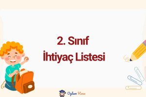 2. Sınıf İhtiyaç Listesi 7 2. Sınıf İhtiyaç Listesi