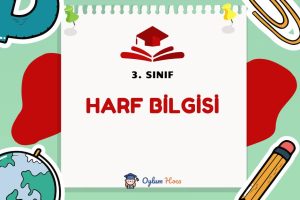 3. Sınıf Harf Bilgisi 1 3. Sınıf Harf Bilgisi