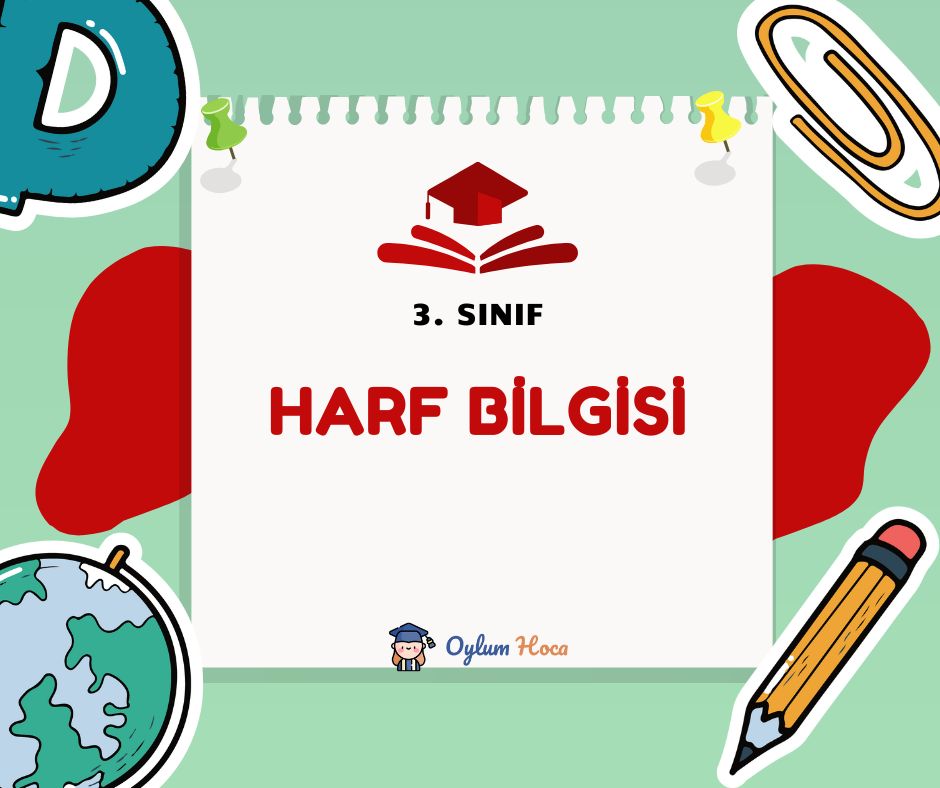 3. Sınıf Harf Bilgisi 1 3. Sınıf Harf Bilgisi