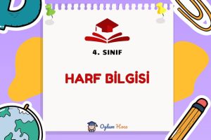 4. Sınıf Harf Bilgisi 1 4. Sınıf Harf Bilgisi