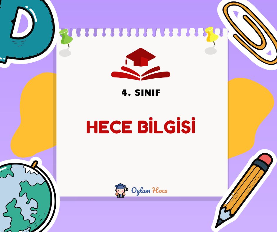 4. Sınıf Hece Bilgisi 1 4. Sınıf Hece Bilgisi